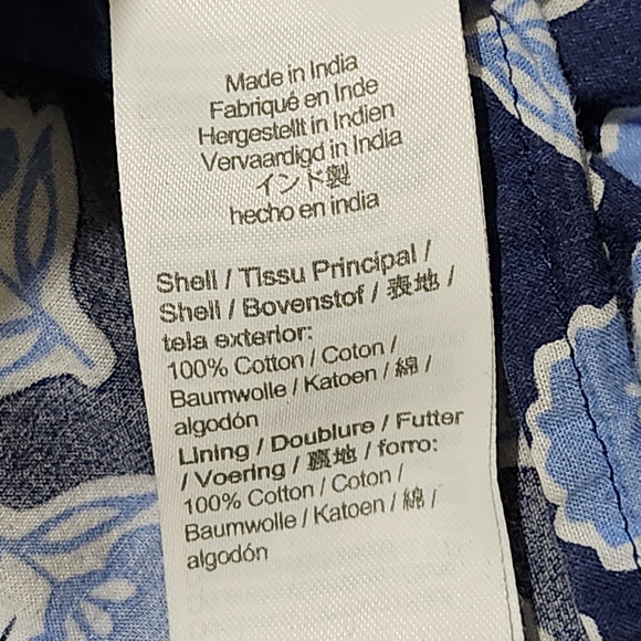 J. Crew Blue and White Ruffled Midi Sundress - Picture 11 of 11